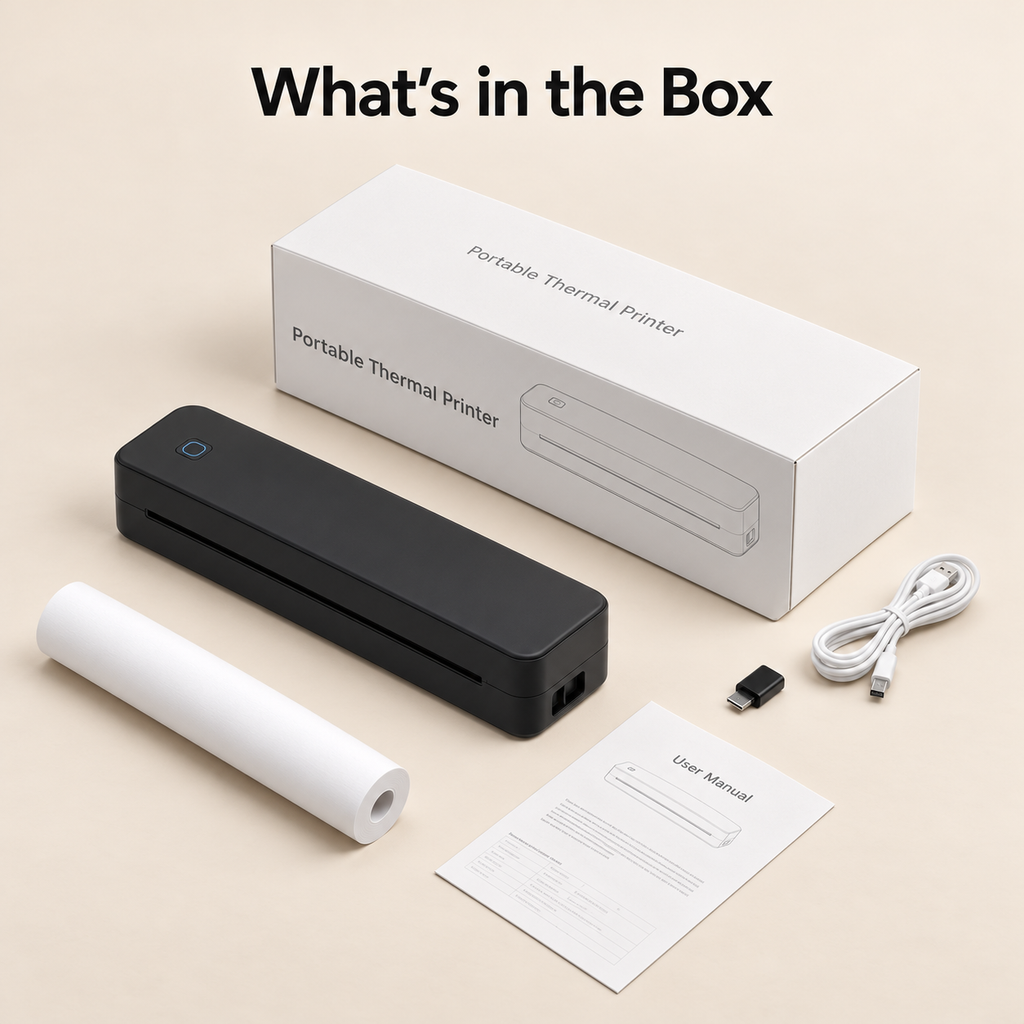 INF Bluetooth-enabled A4 thermal tattoo printer for hazardous waste labels and tattoo transfers